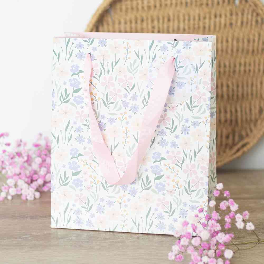 Something Different - 23cm Medium Ditsy Floral Geschenktasche - Mehrfarben